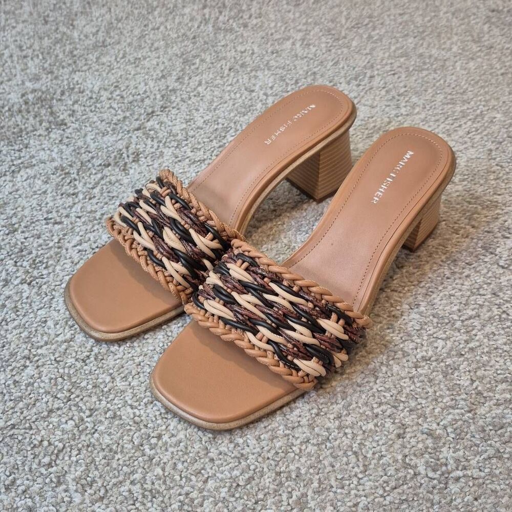 Marc Fisher Women's Alane Heel Sandals Size 10